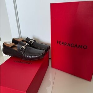 Salvatore Ferragamo Men's Black Loafers